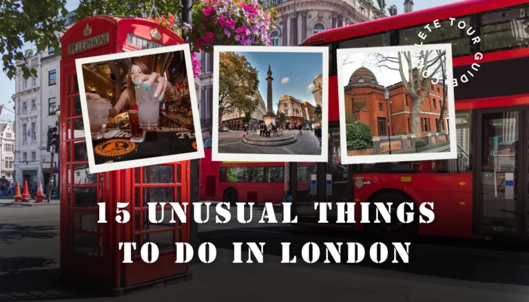 15 Unusual Things to Do in London